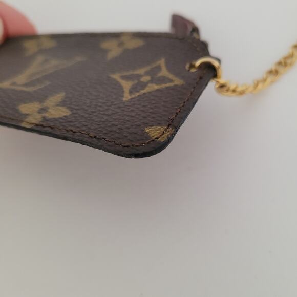 Vintage 1980’s Louis Vuitton Monogram Pochette Cles Coin Purse Pouch Key Case - Picture 9 of 11
